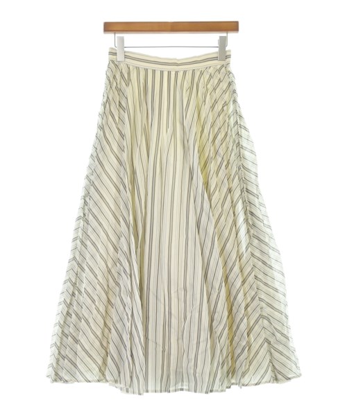 ebure（エブール）ロング・マキシ丈スカート 白 サイズ:36(S位) レディース/2200631168089