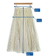 ebure（エブール）ロング・マキシ丈スカート 白 サイズ:36(S位) レディース/2200631168089