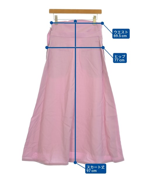 ebure（エブール）ロング・マキシ丈スカート ピンク サイズ:38(M位) レディース/2200631168225