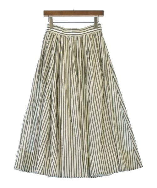 ebure(エブール)ロング・マキシ丈スカート 茶 サイズ:36(S位)/2200631168294