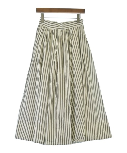 ebure(エブール)ロング・マキシ丈スカート 茶 サイズ:36(S位)/2200631168300