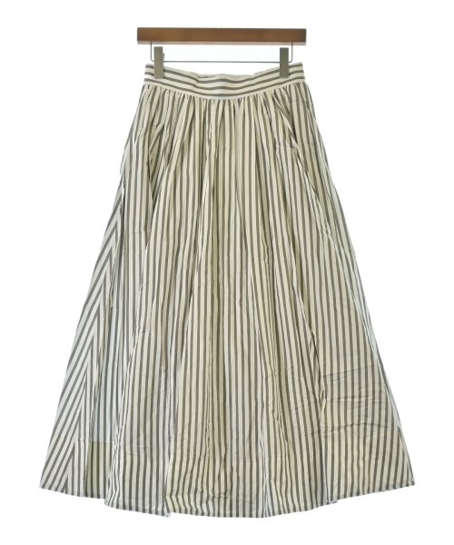 ebure(エブール)ロング・マキシ丈スカート 茶 サイズ:38(M位)/2200631168317