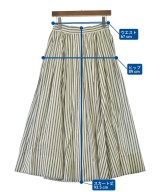 ebure（エブール）ロング・マキシ丈スカート 茶 サイズ:38(M位) レディース/2200631168317