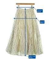 ebure（エブール）ロング・マキシ丈スカート 白 サイズ:36(S位) レディース/2200631168324