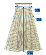 ebure（エブール）ロング・マキシ丈スカート 白 サイズ:40(M位) レディース/2200631168348