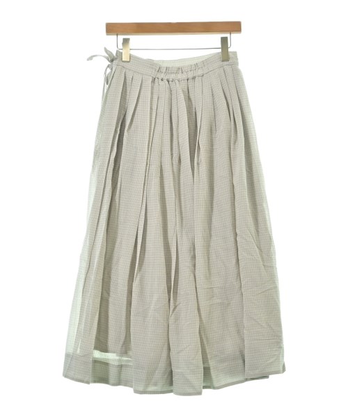 ebure（エブール）ロング・マキシ丈スカート グレー サイズ:36(S位) レディース/2200631168362