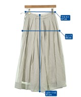 ebure（エブール）ロング・マキシ丈スカート グレー サイズ:36(S位) レディース/2200631168362