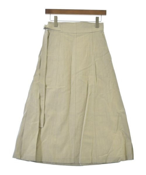 ebure(エブール)ロング・マキシ丈スカート 白 サイズ:36(S位)/2200631168386