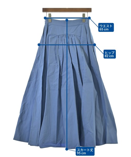 ebure（エブール）ロング・マキシ丈スカート 青 サイズ:36(S位) レディース/2200631168393