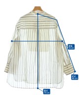 ebure（エブール）カジュアルシャツ 白 サイズ:38(M位) レディース/2200631170853