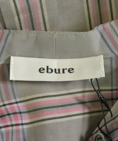ebure（エブール）カジュアルシャツ グレー サイズ:38(M位) レディース/2200631170860