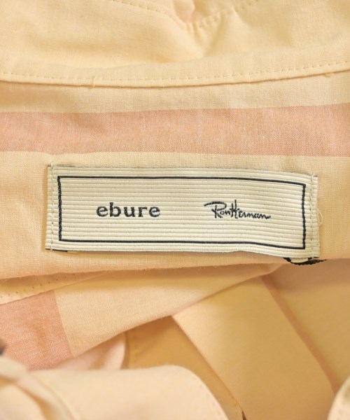 ebure（エブール）カジュアルシャツ オレンジ サイズ:36(S位) レディース/2200631171584