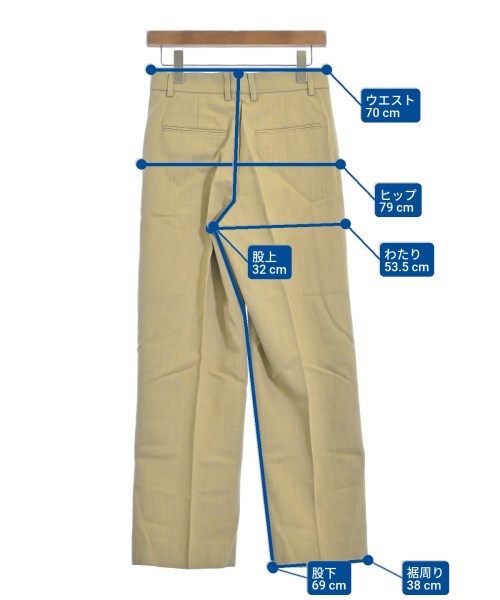 ebure（エブール）スラックス ベージュ サイズ:36(S位) レディース/2200631173243