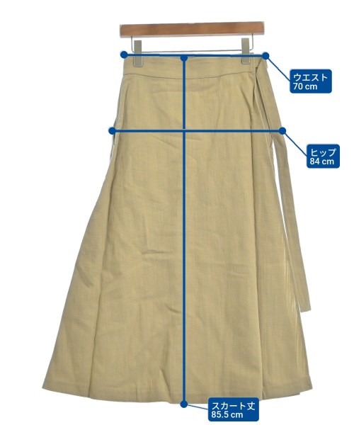 ebure（エブール）ロング・マキシ丈スカート ベージュ サイズ:38(M位) レディース/2200631173274