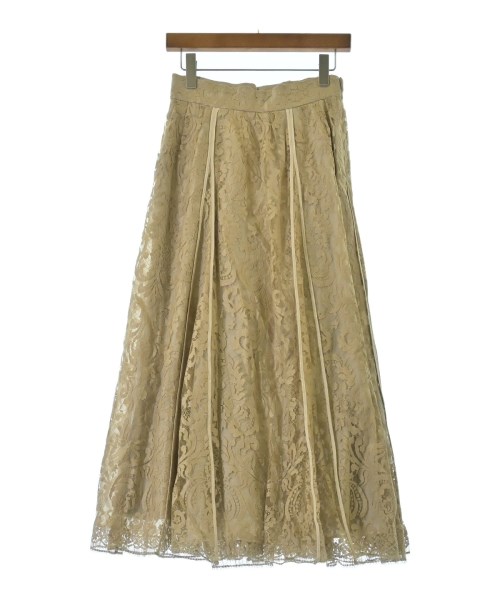 ebure(エブール)ロング・マキシ丈スカート ベージュ サイズ:38(M位)/2200631176190
