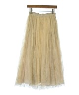 ebure（エブール）ロング・マキシ丈スカート ベージュ サイズ:36(S位) レディース/2200631176213