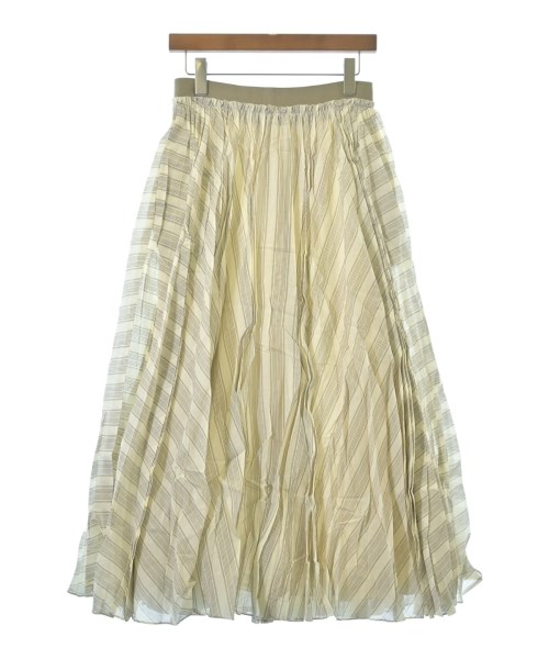 ebure(エブール)ロング・マキシ丈スカート ベージュ サイズ:38(M位)/2200631176657