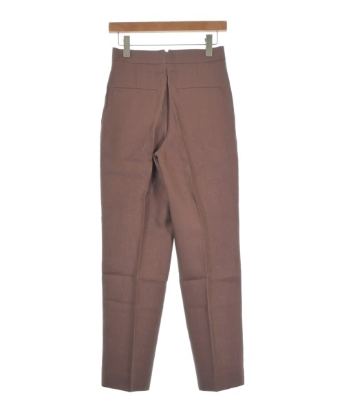 ebure（エブール）スラックス 茶 サイズ:36(S位) レディース/2200631181316