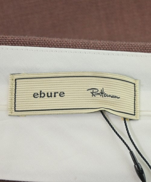 ebure（エブール）スラックス 茶 サイズ:36(S位) レディース/2200631181316