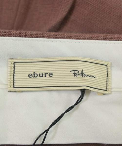 ebure（エブール）スラックス 茶 サイズ:36(S位) レディース/2200631181323