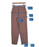 ebure（エブール）スラックス 茶 サイズ:36(S位) レディース/2200631181323