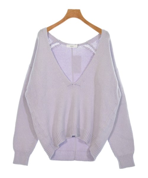 ebure(エブール)ニット・セーター 紫 サイズ:38(M位)/2200631182757