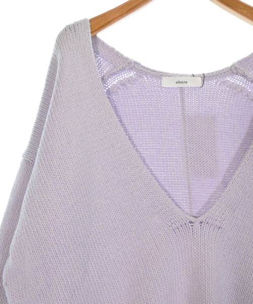 ebure（エブール）ニット・セーター 紫 サイズ:38(M位) レディース/2200631182757