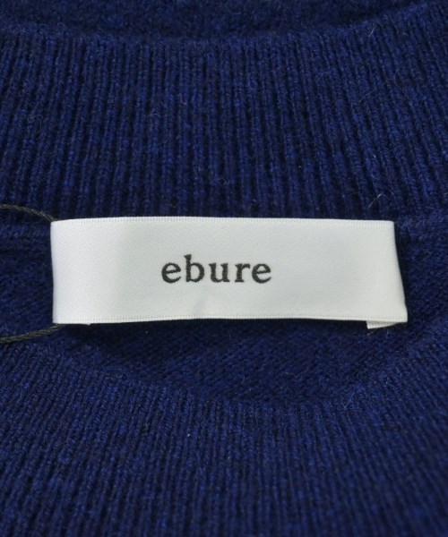 ebure（エブール）ニット・セーター 紺 サイズ:38(M位) レディース/2200631182924