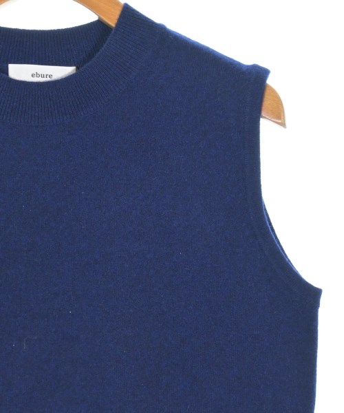 ebure（エブール）ニット・セーター 紺 サイズ:38(M位) レディース/2200631182924
