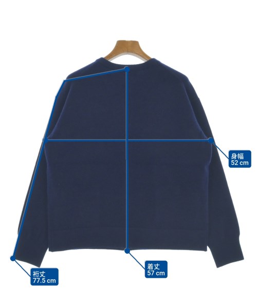 ebure（エブール）カーディガン 紺 サイズ:38(M位) レディース/2200631184133