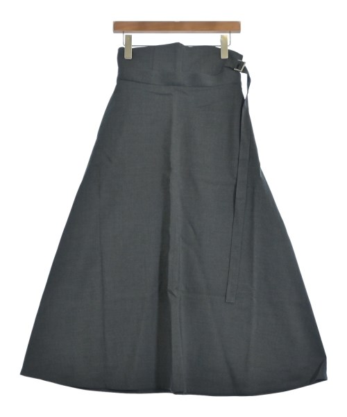 ebure(エブール)ロング・マキシ丈スカート グレー サイズ:38(M位)/2200631184492