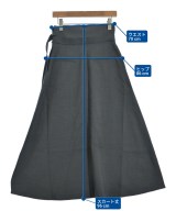 ebure（エブール）ロング・マキシ丈スカート グレー サイズ:38(M位) レディース/2200631184492