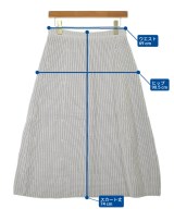 ebure（エブール）ロング・マキシ丈スカート グレー サイズ:38(M位) レディース/2200631184997