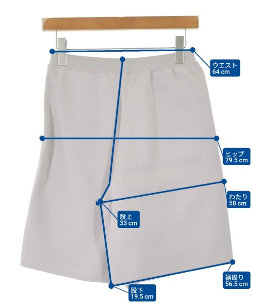 ebure（エブール）ショートパンツ グレー サイズ:36(S位) レディース/2200631190998