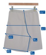 ebure（エブール）ショートパンツ グレー サイズ:36(S位) レディース/2200631191056