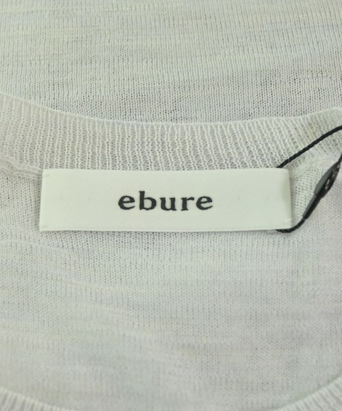 ebure（エブール）ニット・セーター 白 サイズ:38(M位) レディース/2200631191292