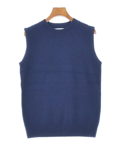 ebure(エブール)ベスト/ノースリーブ 紺 サイズ:38(M位)/2200631191377