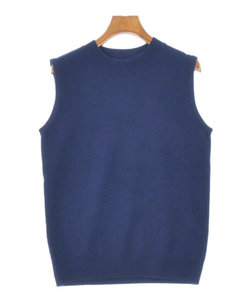 ebure(エブール)ベスト/ノースリーブ 紺 サイズ:38(M位)/2200631191384