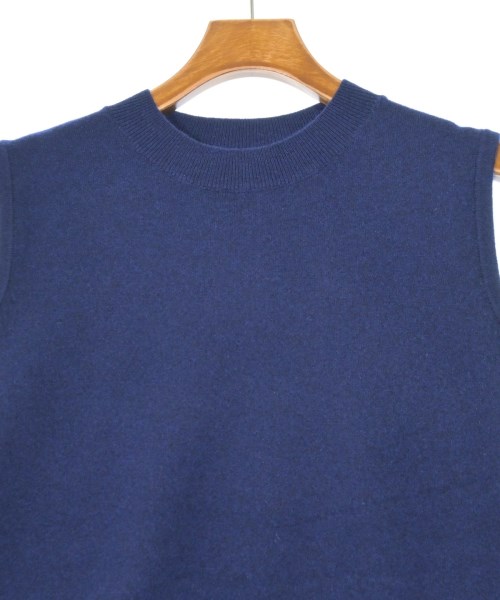 ebure（エブール）ベスト/ノースリーブ 紺 サイズ:38(M位) レディース/2200631191384