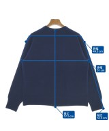 ebure（エブール）ニット・セーター 紺 サイズ:38(M位) レディース/2200631191490