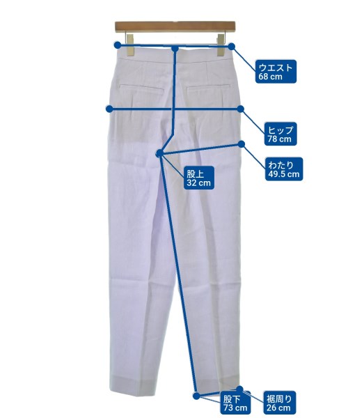 ebure（エブール）スラックス 紫 サイズ:36(S位) レディース/2200631191711