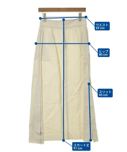 ebure（エブール）ロング・マキシ丈スカート ベージュ サイズ:38(M位) レディース/2200631192053