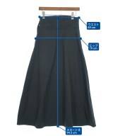 ebure（エブール）ロング・マキシ丈スカート グレー サイズ:38(M位) レディース/2200631192169