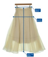 ebure（エブール）ロング・マキシ丈スカート ベージュ サイズ:-(M位) レディース/2200631192176