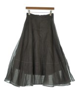 ebure（エブール）ロング・マキシ丈スカート 茶 サイズ:38(M位) レディース/2200631192183