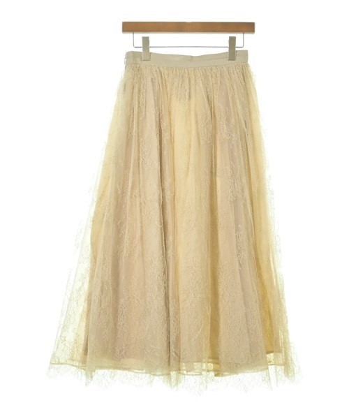 ebure（エブール）ロング・マキシ丈スカート ベージュ サイズ:36(S位) レディース/2200631192329