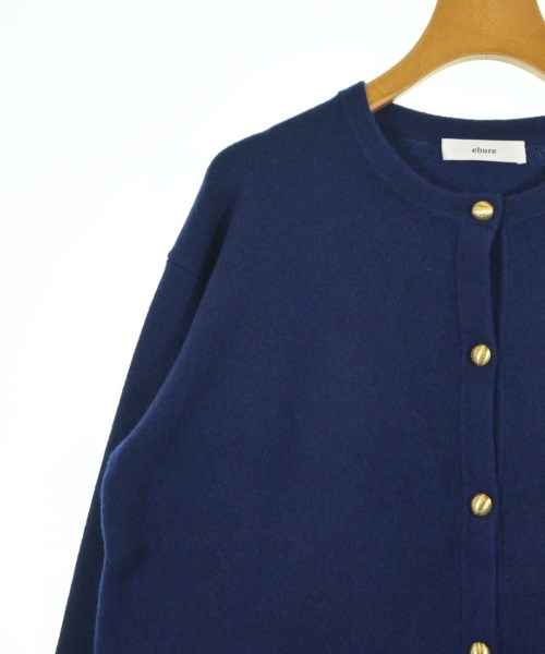 ebure（エブール）カーディガン 紺 サイズ:38(M位) レディース/2200631193050