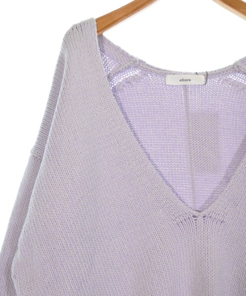 ebure（エブール）ニット・セーター 紫 サイズ:38(M位) レディース/2200631194187