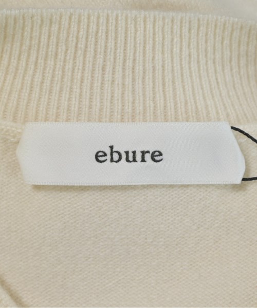 ebure（エブール）ニット・セーター 白 サイズ:38(M位) レディース/2200631196716