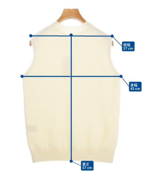 ebure（エブール）ニット・セーター 白 サイズ:38(M位) レディース/2200631196716